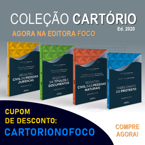 Coleção Completa Concurso de Cartórios - Editora Foco