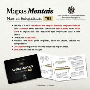 Mapas Mentais - Normas Extrajudiciais TJES
